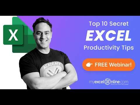 Free Excel Formulas, Pivot Tables & Dashboards Workshop 📈