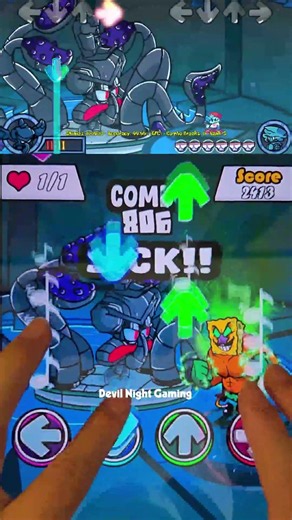 Squidward VS BF - FNF Mobile Gameplay - Friday Night Funkin'