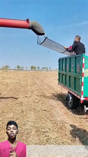 🌾 Grain Harvest Shifting 😱🔥 #grainisgood #harvest #machine #fblifestyle #fbreelsvideo | All Types VDO