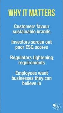 Sustainability | 60 Second Business