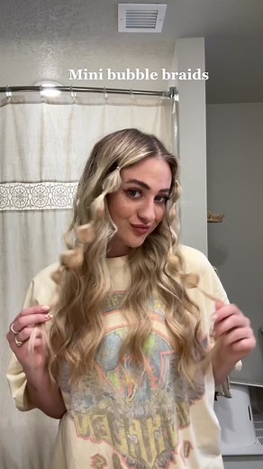 Bubble Braids Hair Tutorial with Nano Extensions