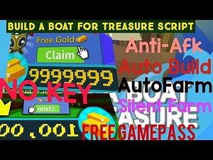 Build A Boat For Treasure Script| No Key[ Anti-Afk Auto-Farm And More...|In comments