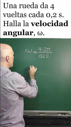 Angular velocity. What it is and how to calculate it. Circular motion