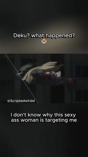 Scripted Wrldd on Instagram: "This the vigilante Deku I needed😭 If you were in MHA with an OP quirk, are you becoming a Hero or Villain?🤔 Follow, like, and share & @scriptedwlrdd for more 👍 Sauce: MHA S6 Ep 21 🦹‍♂️🦸‍♀️"