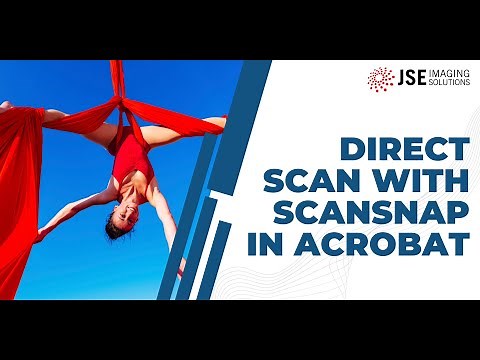 Use Ricoh ScanSnap iX1600 direct in Adobe Acrobat with SnapTwain TWAIN driver from JSE