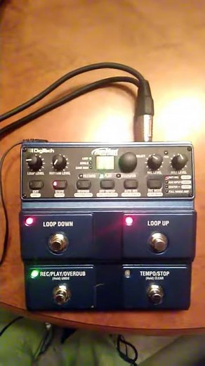 Enregistré une piste avec une pédale loop jamMan stéréo