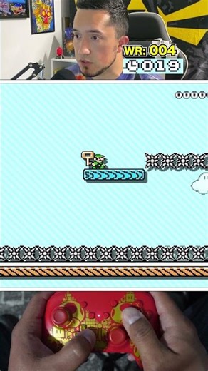 Keep moving, the platforms are falling!! #supermariomaker2 #mariomaker2