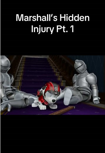 Marshall's Hidden Injury Revealed in Paw Patrol