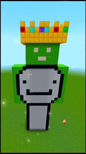 Dream Statue 😱😱 #minecraft #dream #viral #trending #games #herobrine
