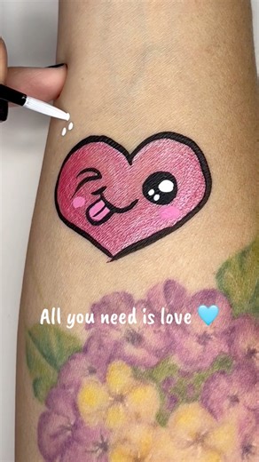 All you need is love 🩵 | Carolina The Doodler