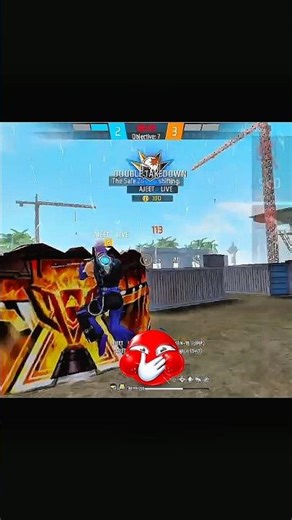 free fire new short video 1vs2 custom rom 🗿