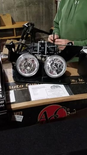 C3 Corvette electric headlight conversion