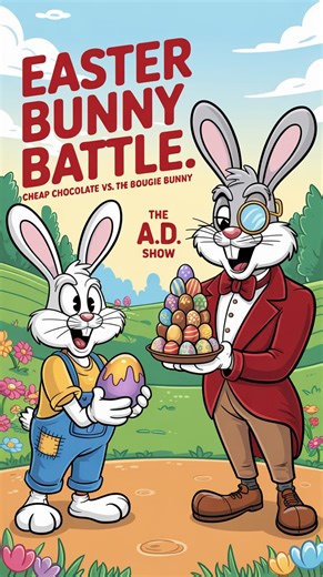 1.7K views | Easter Bunny Battle: Cheap Chocolate vs. The Bougie...