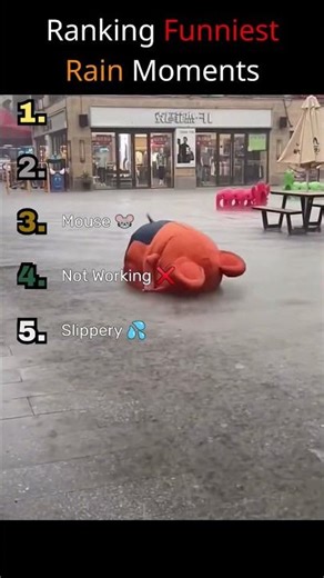 Ranking Funniest Rain Moments!!😂💧
