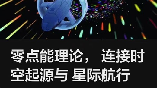 零点能理论，连接时空起源与星际航行