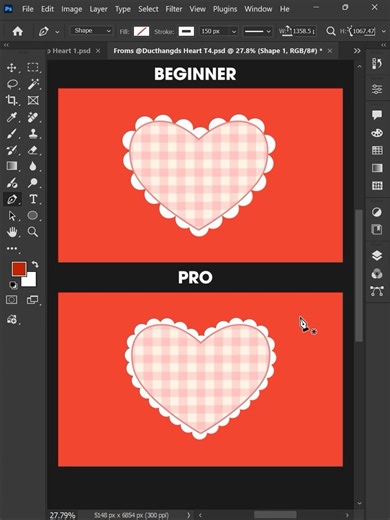 Photoshop Tips 2026 - How to Create Editable Strokes for Shape Images #ducthangds