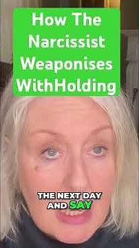 How The Narcissist Weaponises WithHolding - Including Narcissistic Friend