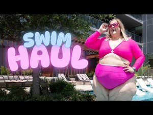 Summer plus size try on haul: long sleeve bikinis, rash guards and more