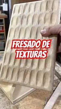 Texture milling with the @DEWALTLATAM router