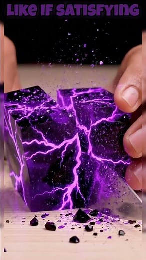 Oddly Satisfying Minecraft Crying Obsidian Cutting🟪ASMR #shorts