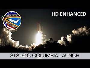Space Shuttle Columbia STS-61C Launch - HD Enhanced