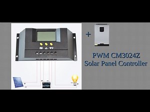 обзор/настройка CM3024Z солнечного контроллера