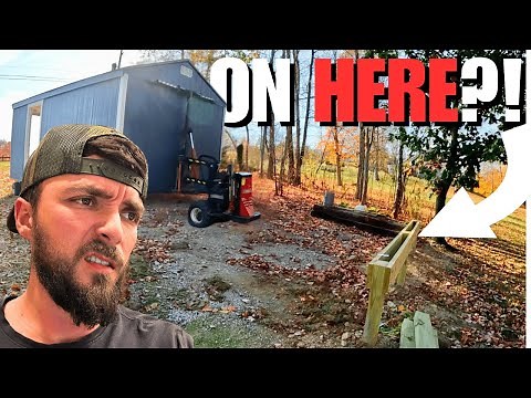 12X20 Shed Delivery: A Tricky Setup