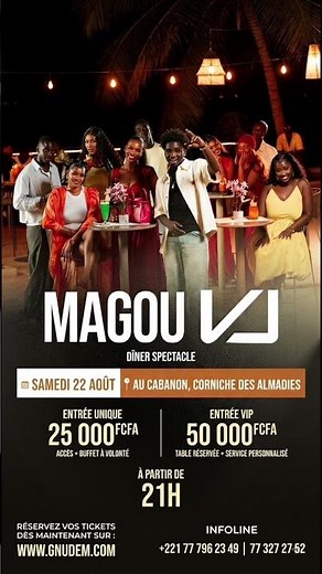 Magou VJ - 22 Août au Cabanon, corniche des almadies, Dakar. #vj #dakar #senegal #summer