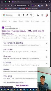 HTML Bootstrap = Website in 10 Seconds! 😍🔥 Build a responsive website using HTML Bootstrap in just 10 seconds! 😍💻 Perfect for beginners and developers who love fast coding 🚀 Like ❤️ | Follow ➕ | Share 🔥 #html #bootstrap #webdevelopment #viralshorts #facebookreelsviral | Developer Creation