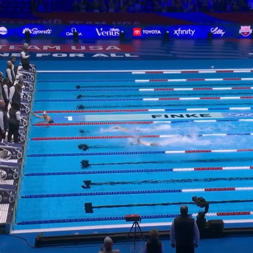 54K views · 1K reactions | Bobby Finke will officially defend his Olympic title in the men's 1500m free! David Johnston locks in the second spot. #SwimTrials24 | NBC Olympics & Paralympics | Facebook