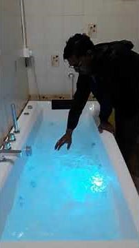 Jaquar kubix bathtub whirlpool Jacuzzi installation video..