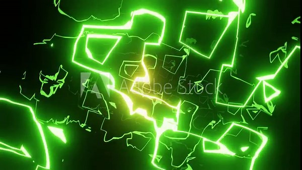 Sci-fi motion graphic loop 4k UHD video