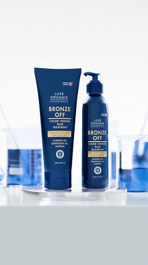 𝟭𝘀𝘁 𝗲𝘃𝗲𝗿 𝗕𝗹𝘂𝗲 𝗦𝗵𝗮𝗺𝗽𝗼𝗼 & 𝗧𝗿𝗲𝗮𝘁𝗺𝗲𝗻𝘁 𝗶𝗻 𝗪𝗮𝘁𝘀𝗼𝗻𝘀! 💙 Introducing the Bronze Off Color Toning Blue Shampoo and Treatment – powered by blue pigments that help neutralize warm and orange tones in your hair. WHY YOU’LL LOVE IT: ✨ Color-safe formula ✨ Deep-cleansing & clarifying ✨ Nourishing hair treatment Shop now at Watsons and SM Beauty, online or in-store, for only ₱179 each. #LuxeOrganixHairProfessional #LuxeOrganixPH | Luxe Organix Philippines