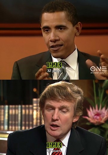 The Evolution of Donald Trump and Barack Obama