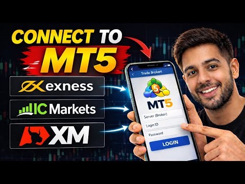 how to connect broker to mt5 | mt5 me account login kaise kare