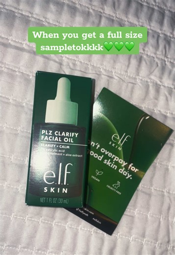 My 2nd elf sample this month!!😍😍😍 cant wait to try it!💚 #sampletok #samples #elfcosmetics #elfitup #sample #fyp @e.l.f. Cosmetics