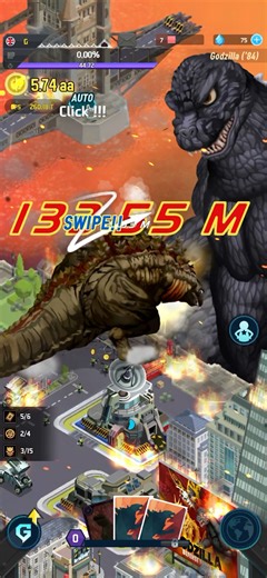 Godzilla Defensive Force - Kumuta Kun vs Godzilla 1984