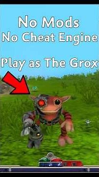 Playing as The Grox without Mods or Cheat Engine in Spore #spore