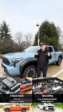 Toyota Tacoma vs Nissan Frontier - Which is better?