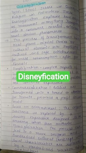 Disneyfication#english literature#