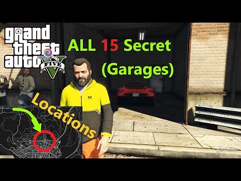 Discover All (15 Secret Garages) Locations in GTA 5 | Ultimate Guide 2023 - Unlock Hidden Garages