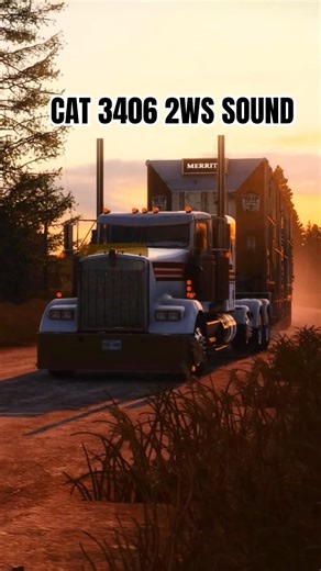 Pure CAT 3406 2WS Power! 🦁 Kenworth W900L