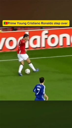 Cristiano Ronaldo step over skill How to Cristiano Step Over Tutorial#football#skills#shorts