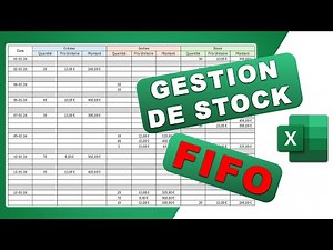 Gestion de Stock : Méthode FIFO Excel (First In First Out)