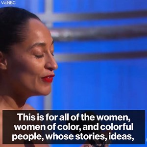Watch Tracee Ellis Ross' powerful speech after her historic Golden Globes win: http://vntyfr.com/WWmLcmC | Vanity Fair