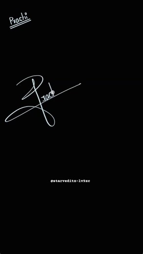 Signature Style For Name prachi #shortsfeed #shortsviral #shortsfeed #signature #song #edit #fyp