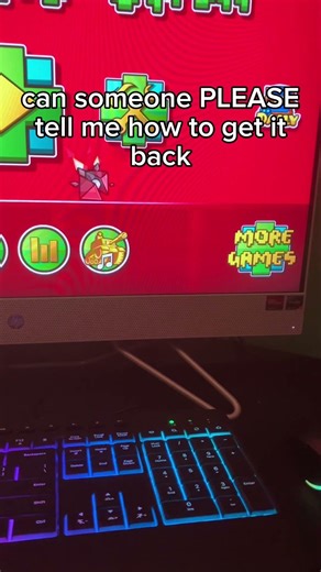 the update is cool but i want geode back #geometrydash #gd