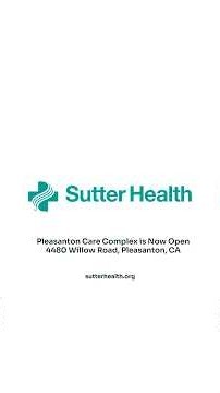 A New Chapter - Sutter Health Pleasanton Care Complex (9x16)