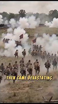 Pickett's Charge: The 1-Hour Attack That Changed the Civil War Forever! 🇺🇸 #history #historyfacts