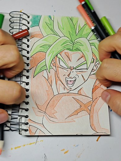Amazing Broly Drawing Techniques